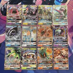 Pokemon TCG | GX Mixed Sets English Full Art Rare X12 Card Bundle - Image 1
