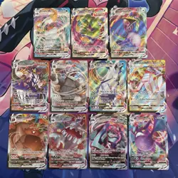 Pokemon TCG | English SWSH VMAX Full Art Ultra Rare X11 Card Bundle - Image 1