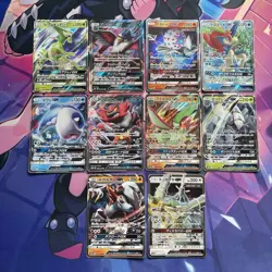 Pokemon TCG | Mixed Sets GX Japanese Full Art Rare X10 Card Bundle - Image 1