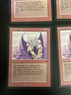 WOTC MtG Legends Gravity Sphere X4 - Image 4