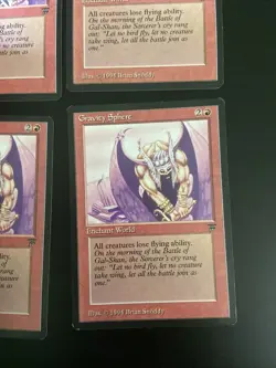 WOTC MtG Legends Gravity Sphere X4 - Image 5