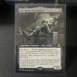 Rat King, Verminister [New, Near Mint] Extended Art {TMNT MTG} - Image 1
