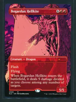 Bogardan Hellkite MTG Magic 2022 Secret Lair 30th Anniversary Countdown Kit NM/M - Image 1