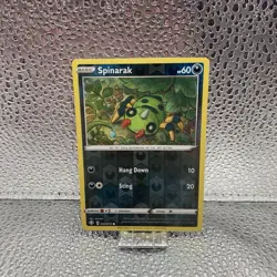 Spinarak 043/072 Reverse Holo Pokemon TCG: Shining Fates Near Mint (NM) Common - Image 1