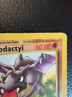 Pokemon TCG #142 Aerodactyl Rare Unlimited Fossil Set 16/62 LP - Image 3