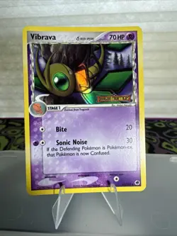 Vibrava (Delta Species) #42/101 - EX Dragon Frontiers Reverse Holo 2006 Pokemon - Image 1