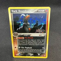 Pokemon TCG Dark Houndoom EX Team Rocket Returns 37 Reverse Holo 🔥 - Image 1