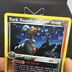 Pokemon TCG Dark Houndoom EX Team Rocket Returns 37 Reverse Holo 🔥 - Image 2