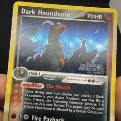 Pokemon TCG Dark Houndoom EX Team Rocket Returns 37 Reverse Holo 🔥 - Image 4