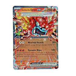 Hearthflame Mask Operpon ex 017/131 Double Rare PRE Prismatic Evolutions TCG NM - Image 1