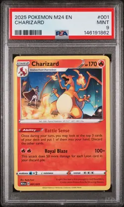 Charizard 001 M24 En-mcdonald's Collection Pokemon PSA 9 - Image 1