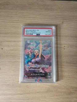 Nefeltari Vivi (OP04-001) (V.2) One Piece JAP PSA 10 GEM MINT - Image 1
