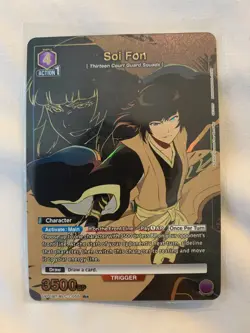 Union Arena Soi Fon (055) (R*) UE01BT/BLC-1-055 BLEACH: Thousand-Year Blood War - Image 1