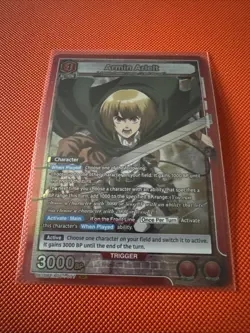 Union Arena Armin Arlelt SR (077) - UE10BT: Attack on Titan NM - Image 1