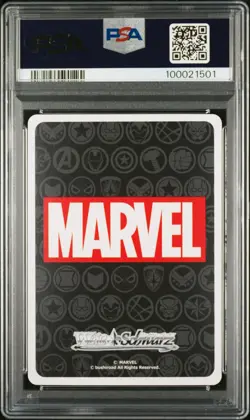 2021 WEISS SCHWARZ JPN MARVEL #031 YOUR FRIENDLY NEIGHBORHOOD SPIDER-MAN PSA 9 - Image 2