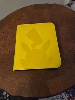 Pokemon Cards Organizer Book Pikachu Cover - Image 1