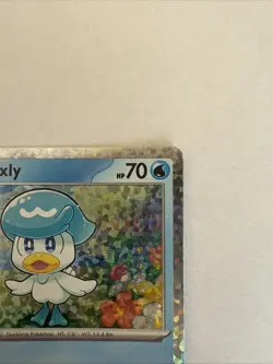 Quaxly 003/015 Holo McDonald's 2023 Pokemon Card - Image 3