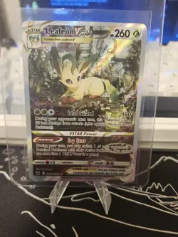 Pokemon TCG Leafeon VSTAR GG35/GG70 Crown Zenith Galarian Gallery Holo Card - Image 1