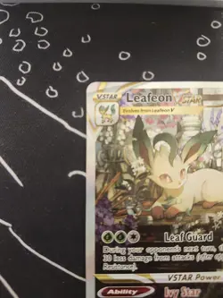 Pokemon TCG Leafeon VSTAR GG35/GG70 Crown Zenith Galarian Gallery Holo Card - Image 3