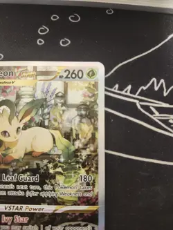 Pokemon TCG Leafeon VSTAR GG35/GG70 Crown Zenith Galarian Gallery Holo Card - Image 4