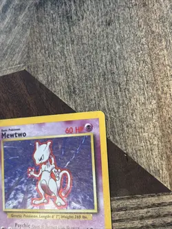 Pokemon TCG Mewtwo Base Set 10/102 Unlimited Holo Rare Card - Image 4