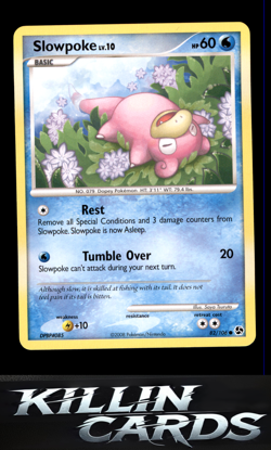 Slowpoke 82/106 Pokemon Common Great Encounters Card LP - Image 1