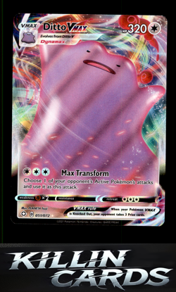 Ditto VMAX 051/072 Pokemon Ultra Rare Shining Fates Card NM - Image 1