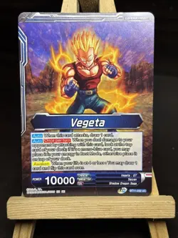 Dragon Ball Super Card BT11- 032 UC SS4 Vegeta, Ultimate Evolution NM JP ZL13 - Image 2