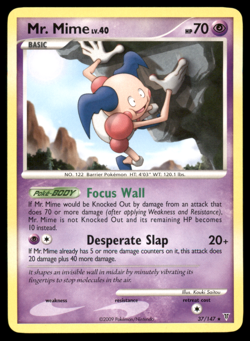 Mr. Mime 37/147 Supreme Victors Regular Non Holo Pokemon Card Light Played LP - Image 1