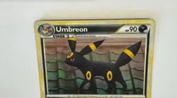 Umbreon 10/90 HGSS Undaunted Cracked Ice Holo Card LP - Image 3