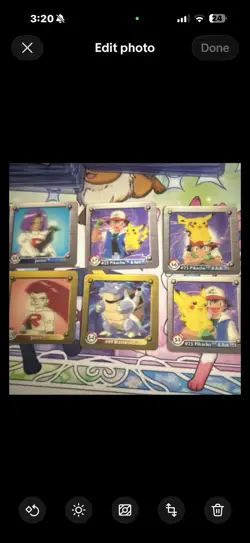 Pokemon Series One Artbox 3D Pikachu Ash Blastoise Team Rocket lot 6 cards - Image 1