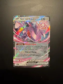 Pokemon Genesect EX Black Bolt Holo Card 67/86 Double Rare - Image 1