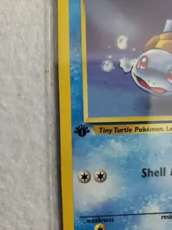 1st Edition Squirtle 68/82 Team Rocket Set Rare Vintage Pokemon Card A11 - Image 2
