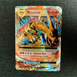 Pokemon M Charizard EX Evolutions 13/108 Ultra Rare Mega Holo 220 HP Card - Image 1