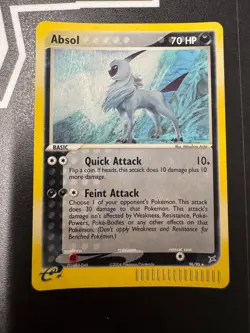 Pokemon Absol 96/95 EX Magma Aqua Ultra Rare Holo Card - Image 1