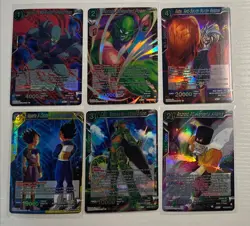 Dragon Ball Super Card Game TCG 6 Foils & Regular Cards - Image 1