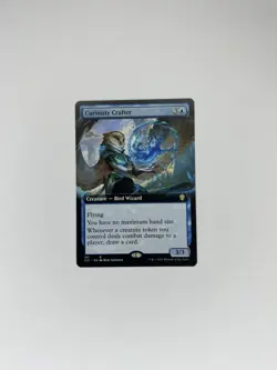 MTG Curiosity Crafter Extended Art #351 C21 Commander Normal R NM Magic Card - Image 1