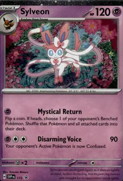 Sylveon - (Cosmos Holo) Holo Promo SV: Scarlet & Violet Promo Cards 172 NM - Image 1