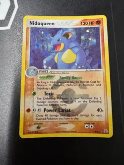 Pokemon Nidoqueen 9/112 EX Fire Red Leaf Green Ultra Rare Holo Card - Image 1