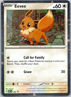 Eevee - 200 (Cosmos Holo) Promo SV: Scarlet & Violet Promo Cards SVP 200 NM - Image 1