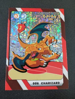 Full House Pokemon 006 Charizard Silver Holo Foil Trading Card - Image 1