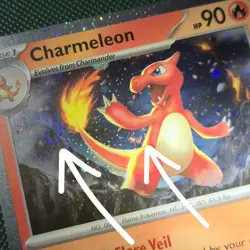 DOUBLE WHOLE SWIRLS 🌀💫 Charmeleon 008/091 Cosmos Holo Promo Fates Pokemon Card - Image 1