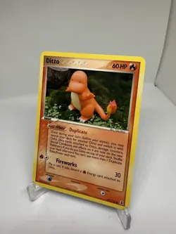 Pokemon TCG EX Delta Ditto (Charmander) Regular Common Card 61/113 - Image 2