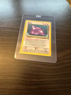 Ditto Fossil 18/62 Rare Vintage Pokemon TCG Card - Image 3