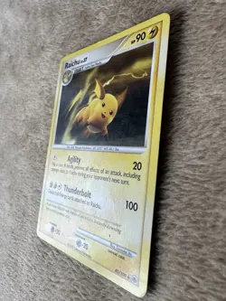 2008 Pokemon TCG Majestic Dawn Raichu Lv.37 Hp 90 Non Holo Card 45/100 LP/MP - Image 2