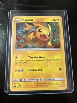 Pikachu SM76 Blackstar Promo Holo Rare Card NM/M Unplayed - Image 1