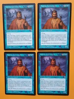 Magic the Gathering MTG Mirage HAKIM, LOREWEAVER X 4 LP/EX 1996 Nice! - Image 1
