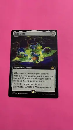 MTG The Ooze Normal R Teenage Mutant Ninja Turtles TMT 177 NM Magic - Image 1