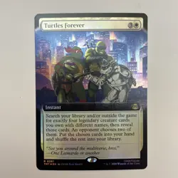 Turtles Forever (Extended Art) Teenage Mutant Ninja Turtles - Foil - NM - Image 1