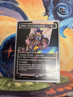 Bebop, Skull And & Crossbones Surge Foil Teenage Mutant Ninja Turtles Magic MTG - Image 1